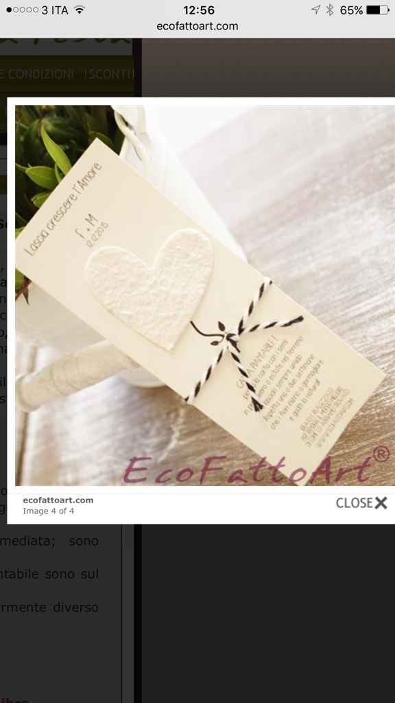 Sondaggio segnaposti - 1