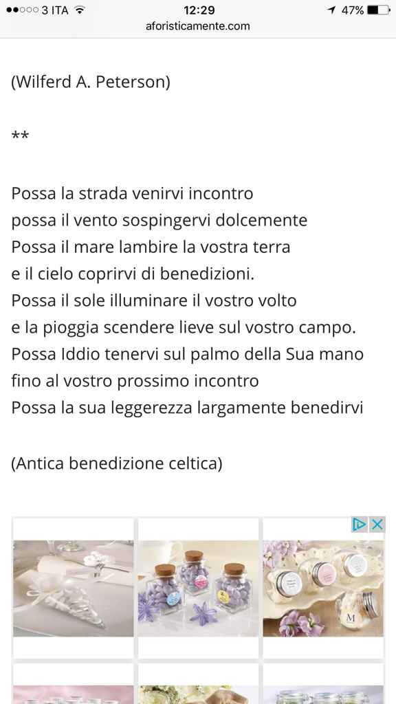 Interventi da amici o parenti - 1