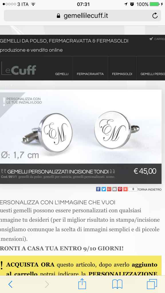 Consiglio gemelli sposo!!! - 1