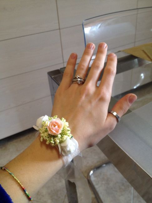 Corsage braccialetti damigelle testimone - 1