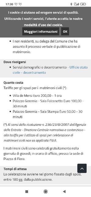 Spose 2021 | Rito civile 1