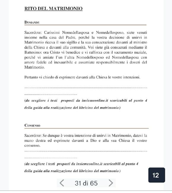 Libretto rito civile o religioso 14