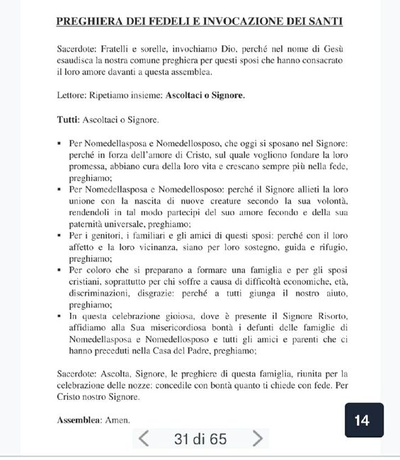 Libretto rito civile o religioso 16