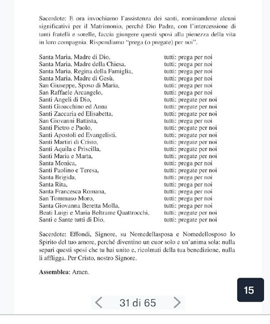 Libretto rito civile o religioso 17