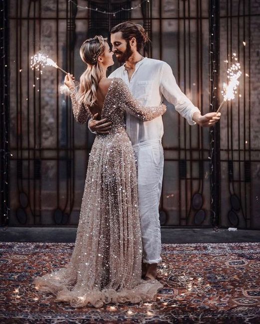 Gli abiti da sposa più scintillanti!✨ 3