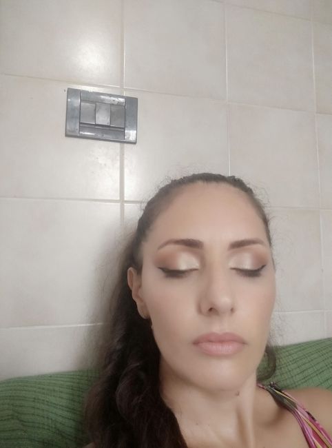 Prova trucco fatta pareri ☺️☺️ 9