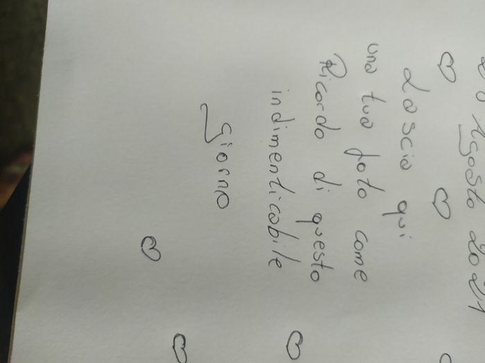 20 giorni ed i preparativi continuano ☺️☺️☺️ 3