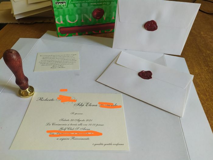 Sposine raccontatemi/mostratemi le vostre partecipazioni! 💕 - 1