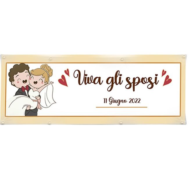 Striscioni da matrimonio: 11 esempi da copiare 13