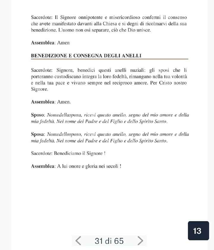 Libretto rito civile o religioso - 15