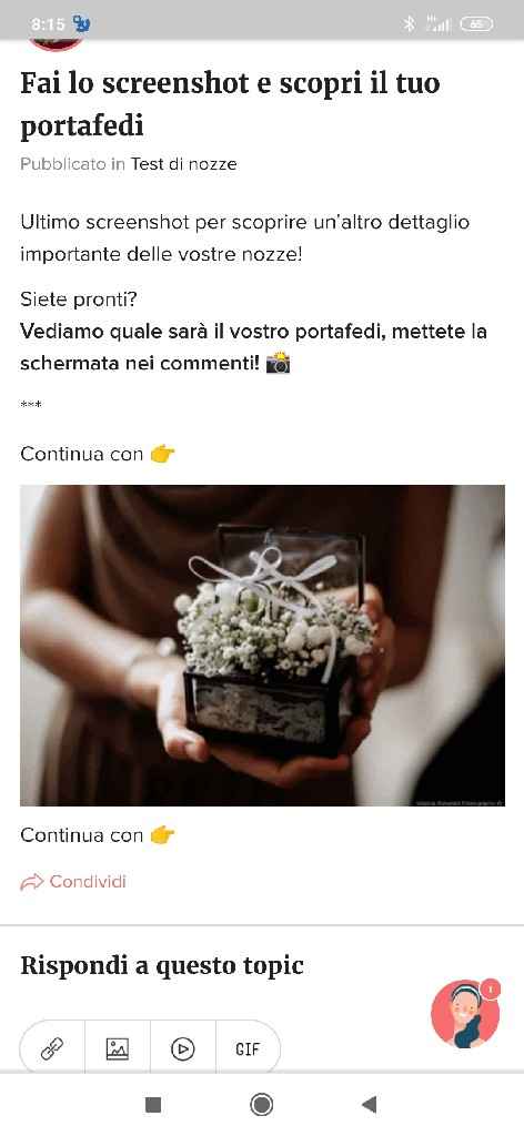 Fai lo screenshot e scopri il tuo portafedi - 1