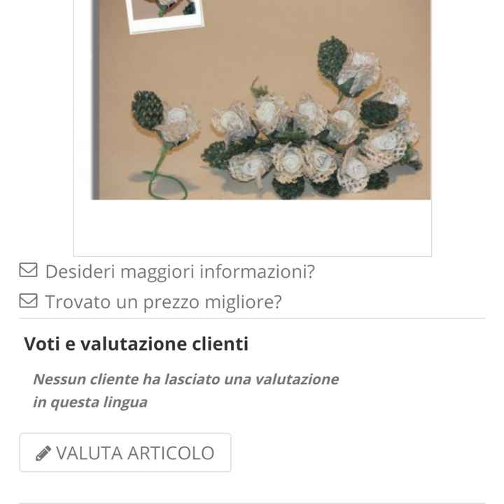Foglioline per bomboniere - 1