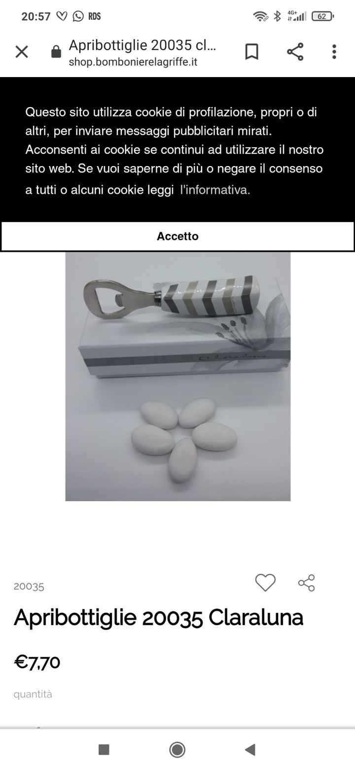 Bomboniere apribottiglie - 1