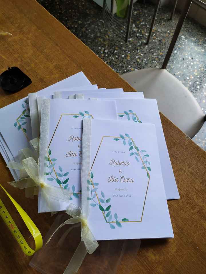 Libretto inizia a prendere forma - 1