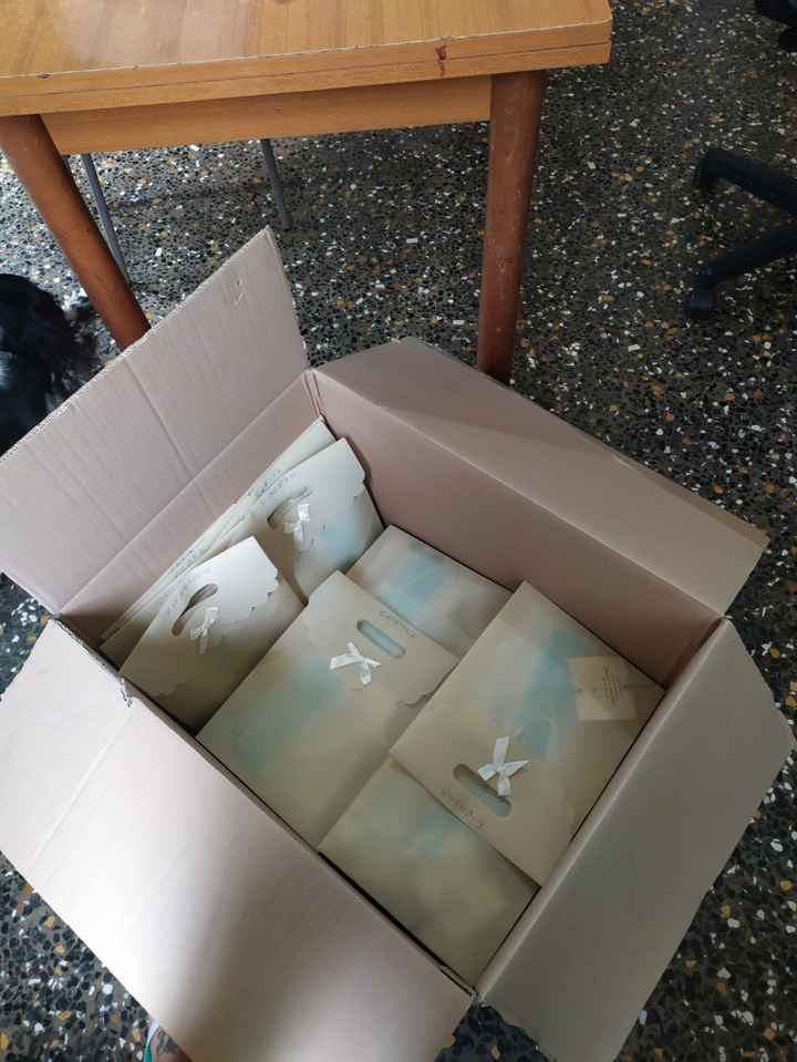 è finalmente le wedding bag sono assemblate 😍😍 - 4