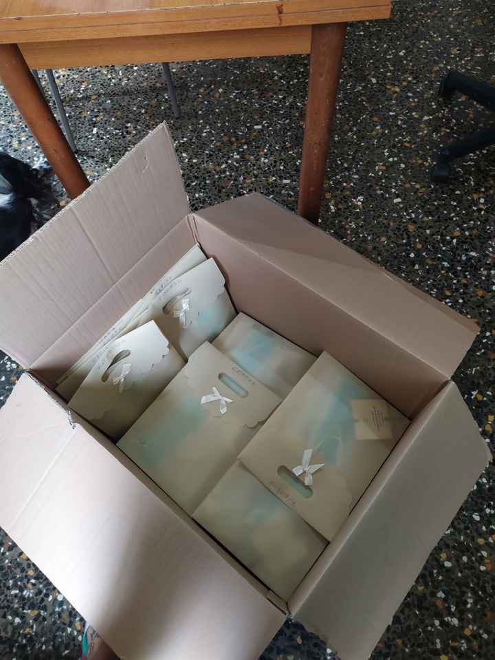 è finalmente le wedding bag sono assemblate 😍😍 - 5