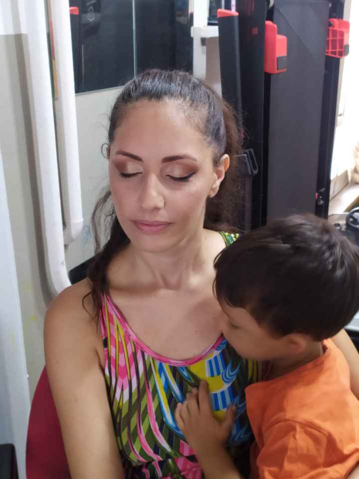 Prova trucco fatta pareri ☺️☺️ - 3