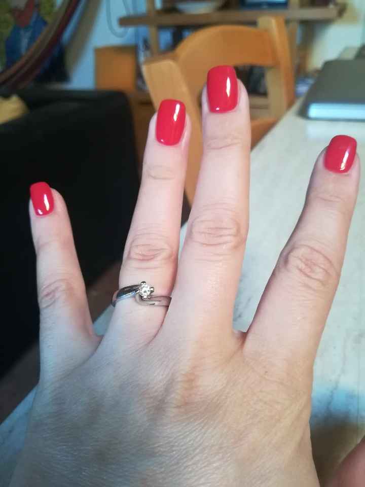 Anello proposta: mi fate vedere il vostro? - 1