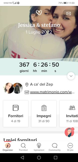 Inizia il conto alla rovescia: quanto manca al vostro matrimonio? ⏱️ - 1