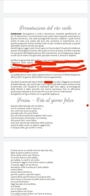 Libretto cerimonia civile - 2