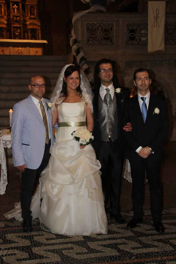 foto con i fratelli/testimoni