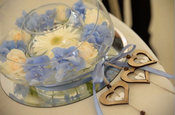 Dettagli del centro tavola