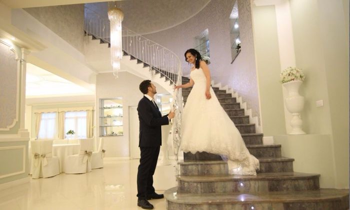 La magnifica scalinata della nostra sala!^^