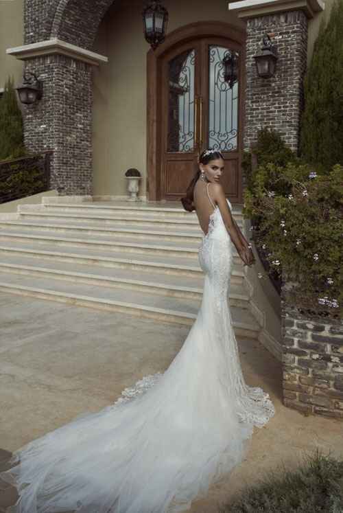 Abiti da sposa con strascico lungo - 12