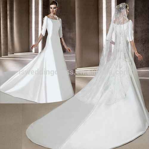 Abiti da sposa con strascico lungo - 18
