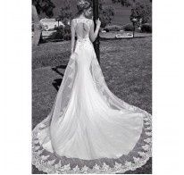 Abiti da sposa con strascico lungo - 7