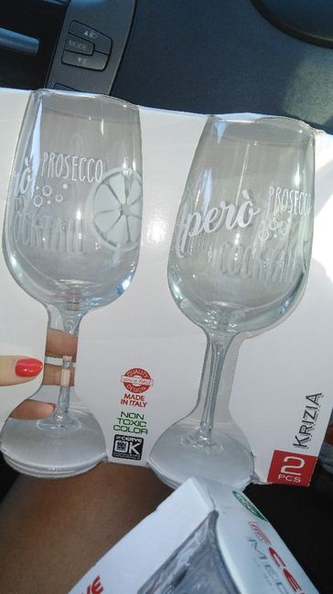 Adoro i miei bicchieri 😍 1