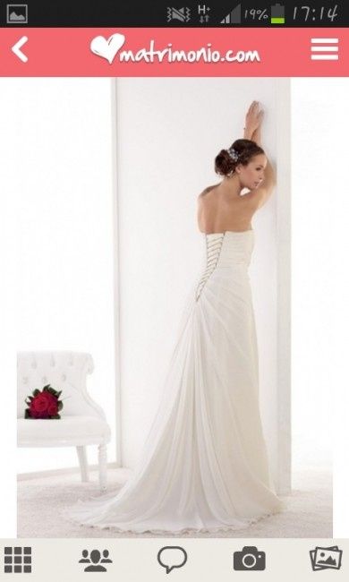 Bouquet e vestito. - 3