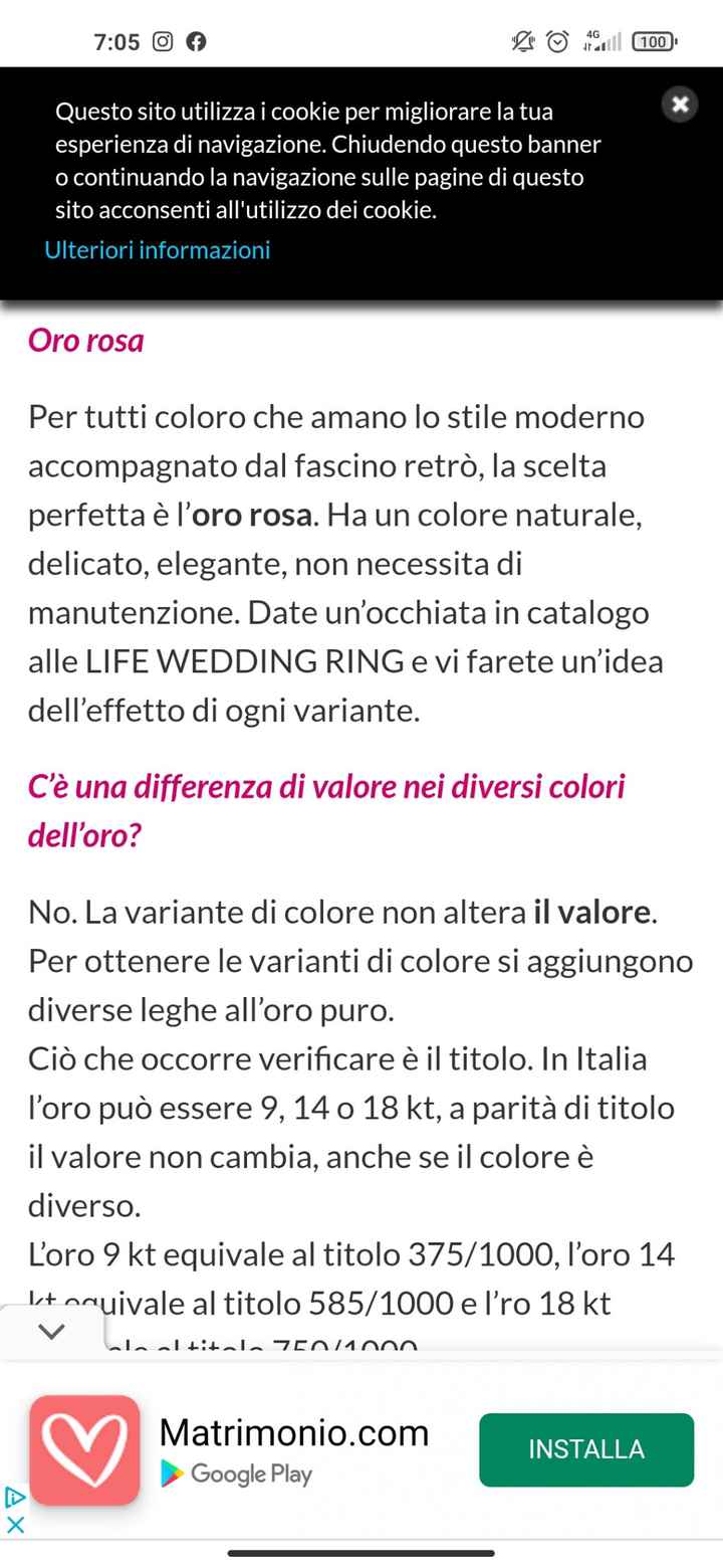 Fedi nuziali 💍 - 1