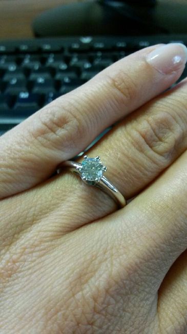 Anello 💍 di fidanzamento - 1