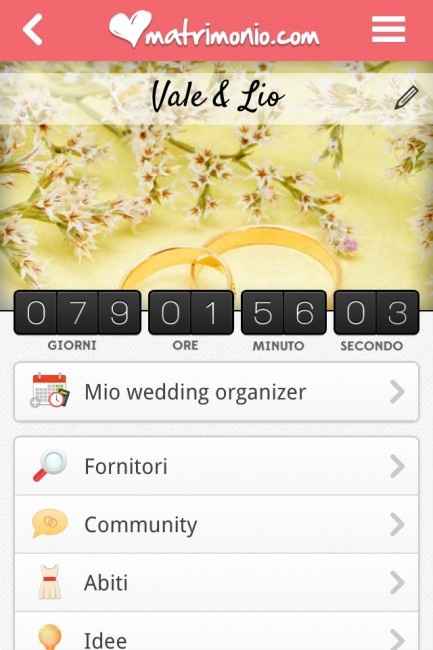 Countdown al vostro matrimonio: quanto manca al gran giorno? - 1