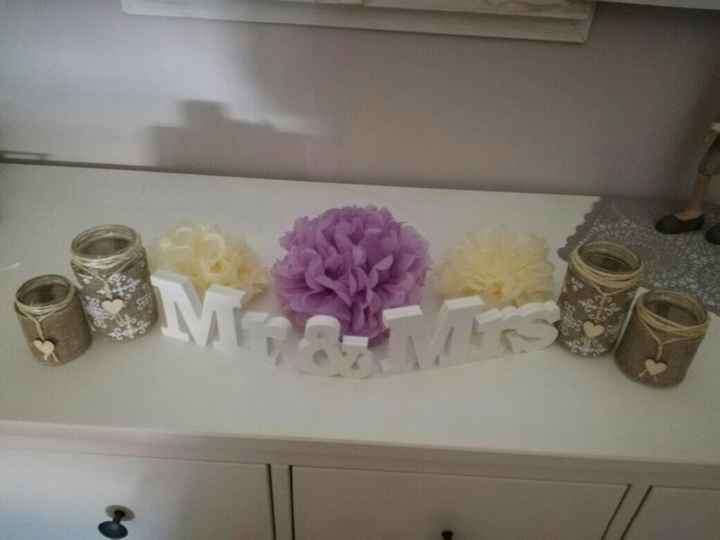 Composizione per tavolo sposi - 2