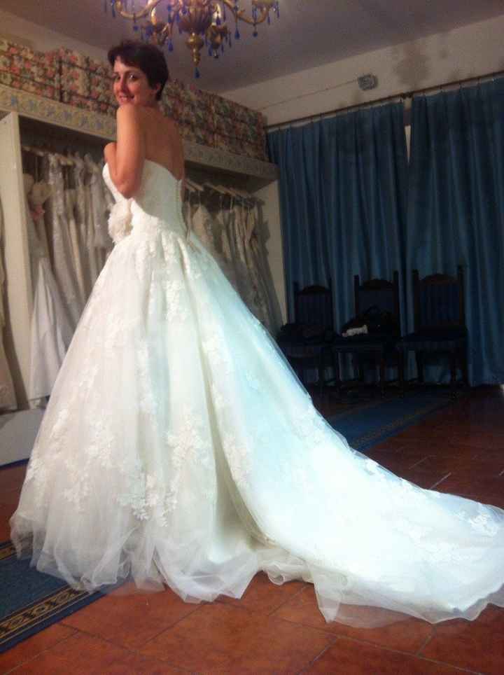 il mio abito, dietro