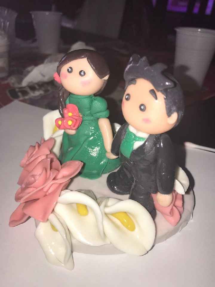 Cake topper promessa di matrimonio - 3