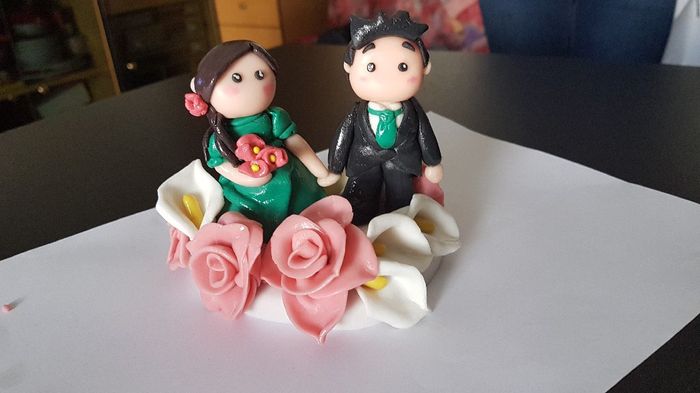 Cake topper promessa di matrimonio - 1