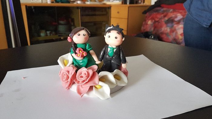 Cake topper promessa di matrimonio - 2