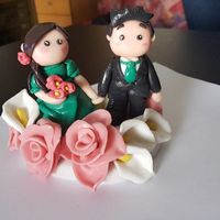 Cake topper promessa di matrimonio - 1