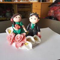 Cake topper promessa di matrimonio - 2