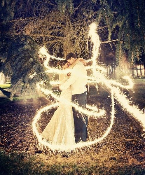 exposure light wedding