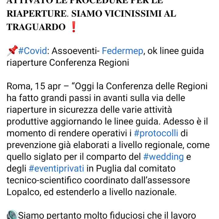 Aggiornamento...teniamo duro 🤞🤞🤞 - 1