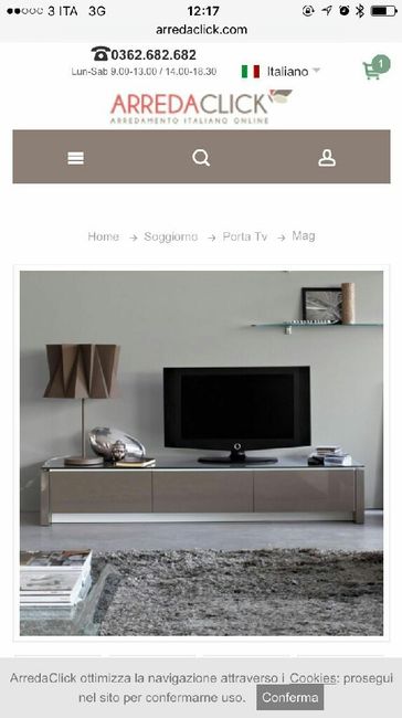 Parete attrezzata - 1