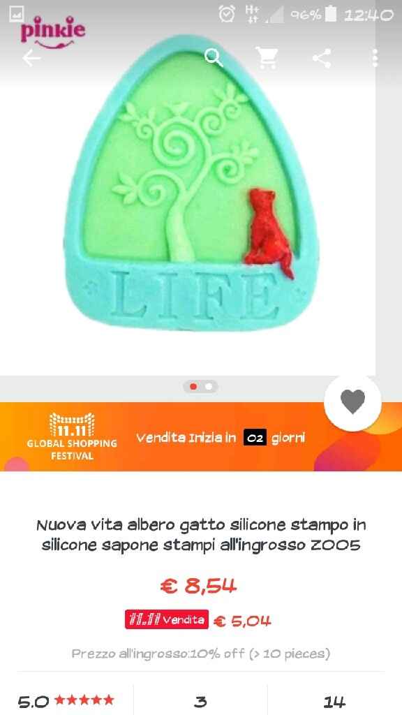 Gessetti segnaposto  albero - 1