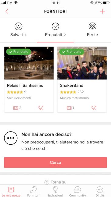 Condividi lo screenshot dei tuoi fornitori 24