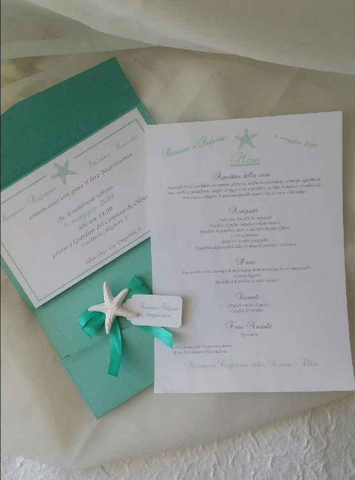 Partecipazioni, menù,  segnaposto ringraziamento, cuscino portafedi - 3