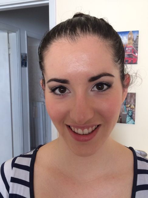 Prima prova trucco occhi - 2