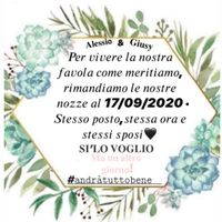 Matrimonio Rimandato e sono felice 🥰 - 1